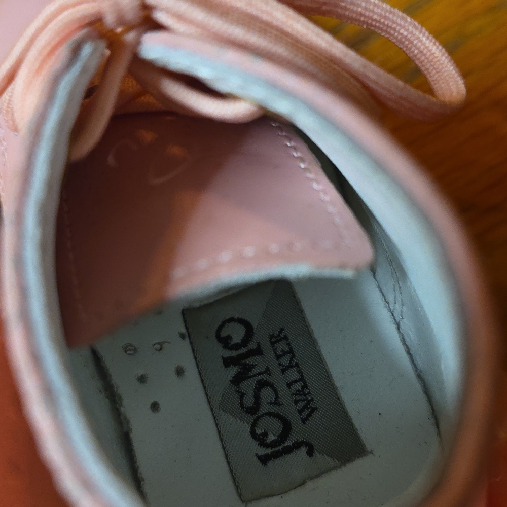 Like New!!! JOSMO Walker Shoes Size 4 Pink Ostrich - Picture 7 of 8